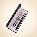 Luxury Metal Pen Gift Set with Box – Executive Ballpoint Pen Set (Custom Logo Available)